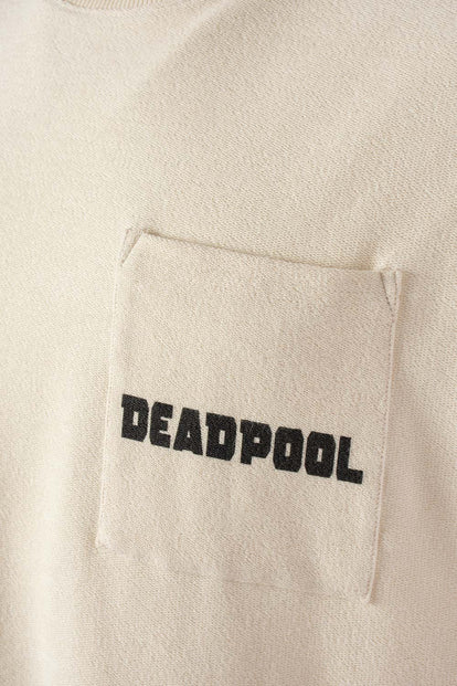  POLERA DE DEADPOOL RELAX FIT PARA HOMBRE