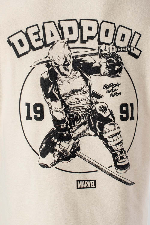 Card slide image -  POLERA DE DEADPOOL RELAX FIT PARA HOMBRE