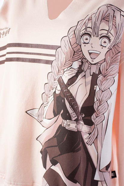  POLERON DE DEMON SLAYER OVERSIZED FIT PARA MUJER