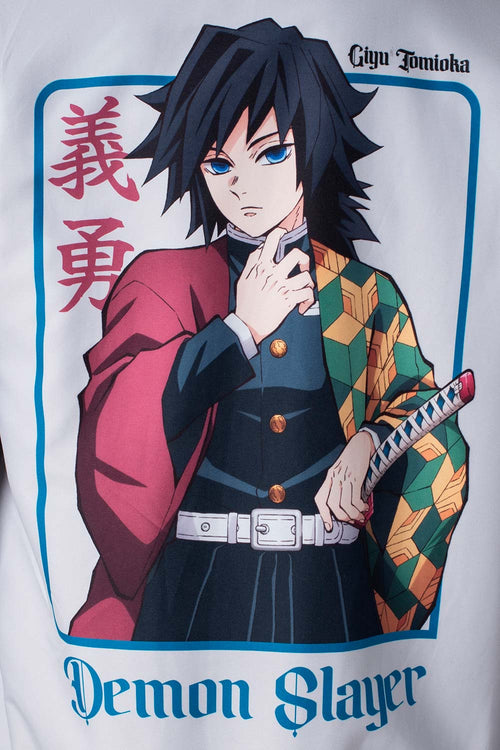 Card slide image -  CHAQUETA DE DEMON SLAYER CON CIERRE PARA HOMBRE