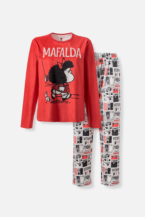 Card slide image -  PIJAMA DE MAFALDA DE PANTALON PARA MUJER