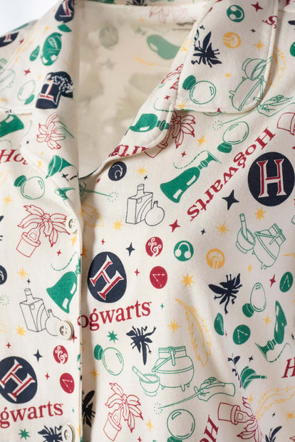  PIJAMA DE HARRY POTTER CON PANTALÓN LARGO PARA MUJER