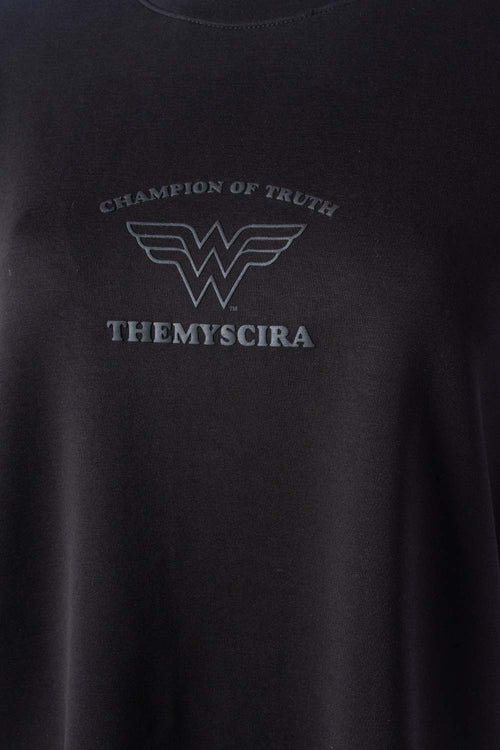 Card slide image -  POLERA DE WONDER WOMAN OVERSIZED FIT PARA MUJER