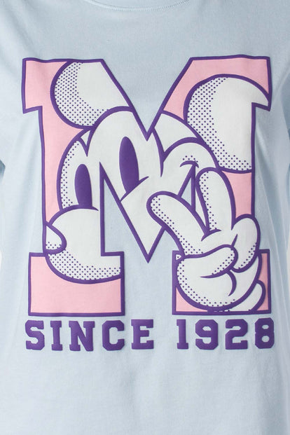  POLERA DE MICKEY MOUSE SLIM FIT PARA MUJER