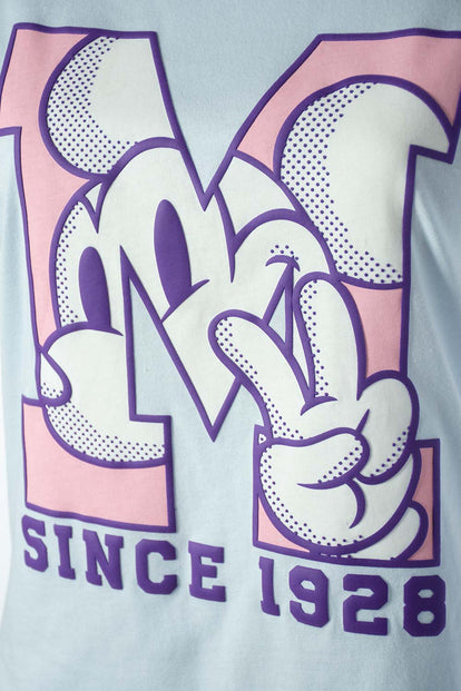  POLERA DE MICKEY MOUSE SLIM FIT PARA MUJER