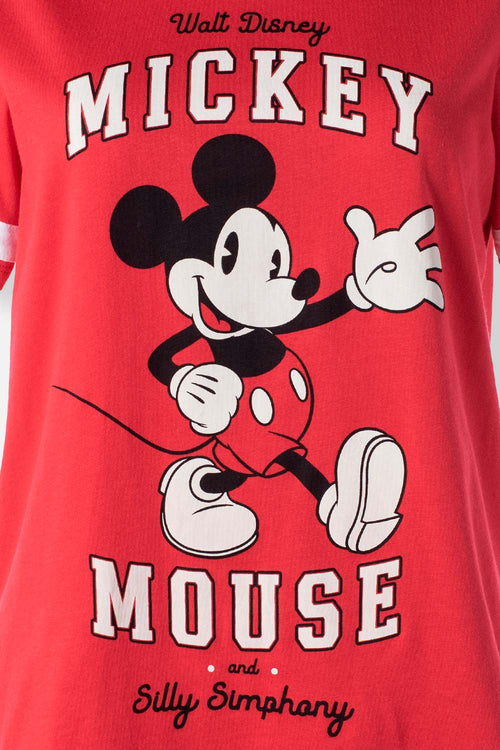 Card slide image -  PIJAMA DE MICKEY MOUSE CON PANTALON LARGO PARA MUJER