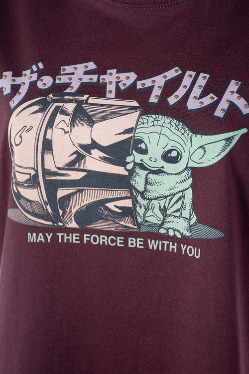 Card slide image -  POLERA DE MANDALORIAN RELAX FIT PARA MUJER