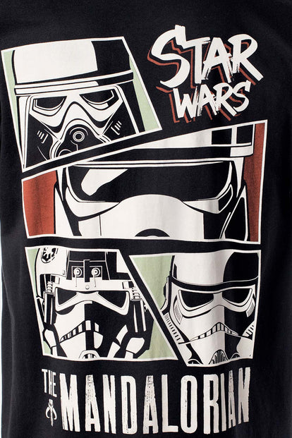  POLERA DE MANDALORIAN REGULAR FIT PARA HOMBRE