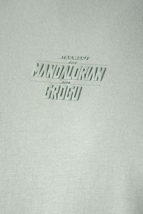 Card slide image -  POLERA DE MANDALORIAN REGULAR FIT VERDE PARA HOMBRE