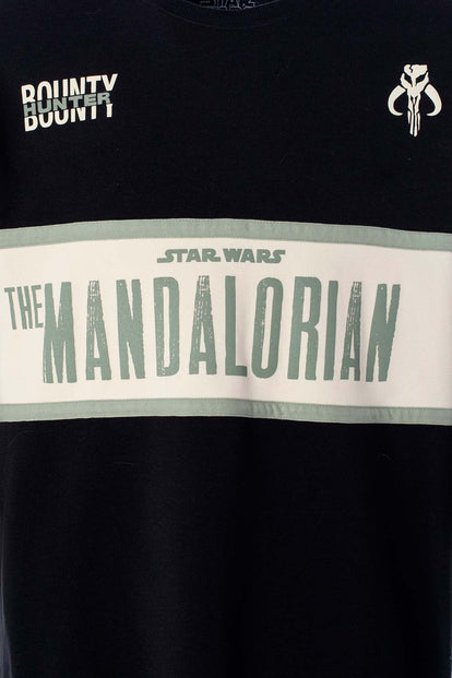  POLERON DE DE MANDALORIAN REGULAR FIT CERRADO PARA HOMBRE