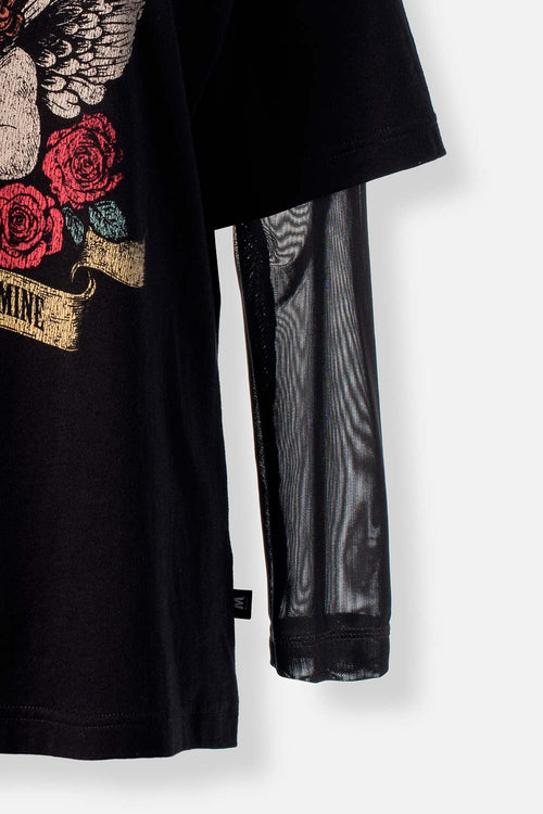 Card slide image -  POLERA DE GUNS N' ROSES RELAX FIT PARA MUJER