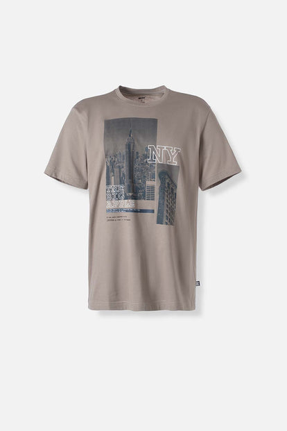  POLERA  DE MOVIES REGULAR FIT PARA HOMBRE