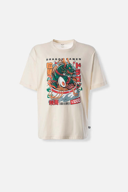  POLERA  DE MOVIES MANGA CORTA ALMENDRA PARA HOMBRE
