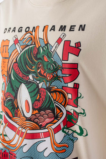  POLERA  DE MOVIES MANGA CORTA ALMENDRA PARA HOMBRE