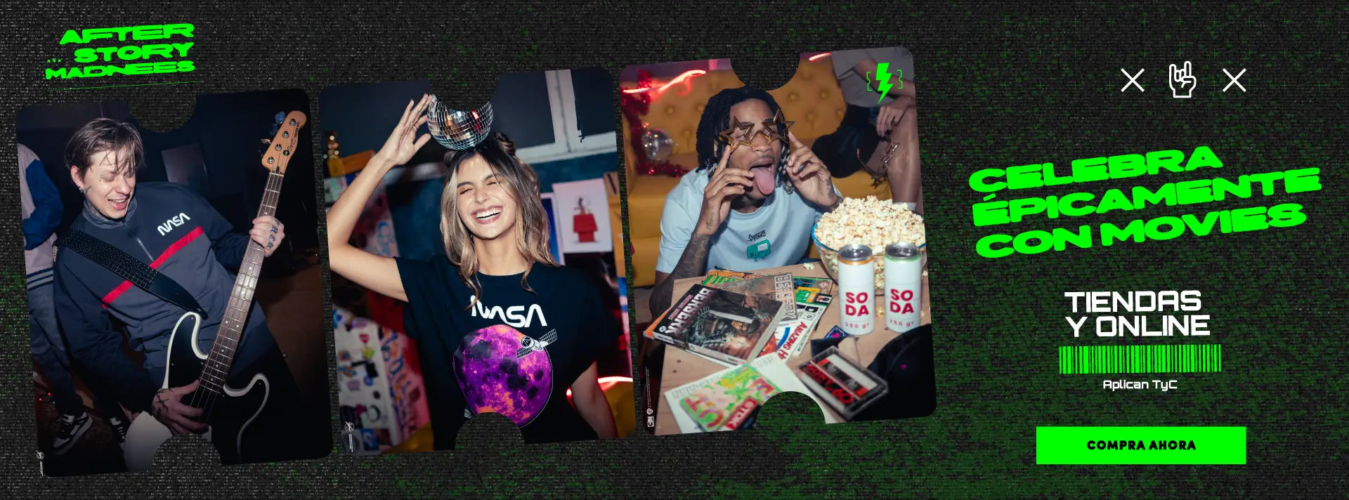 After story madnees | Nueva colección - Celebra epicamente con Movies